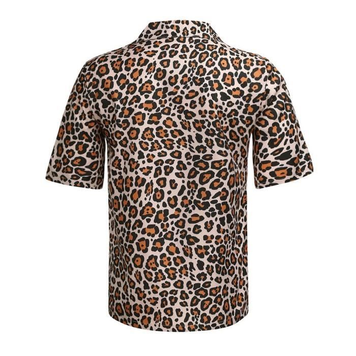 Chemise panthere deals homme
