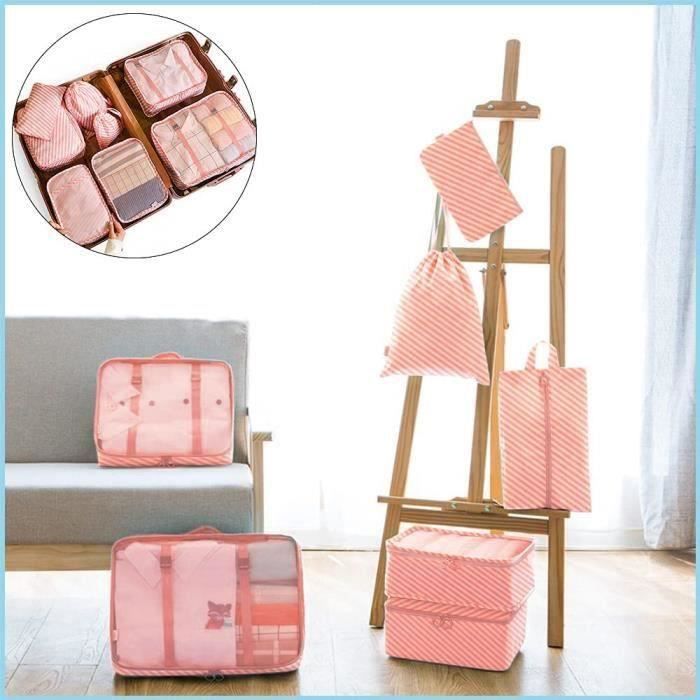 Rabais 7 pcs Organiseurs de BagageOrganisateurs de Voyage