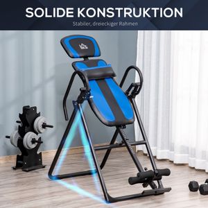 Table D'inversion Fitness Reality – Avec Coussins De Dos, Occasion