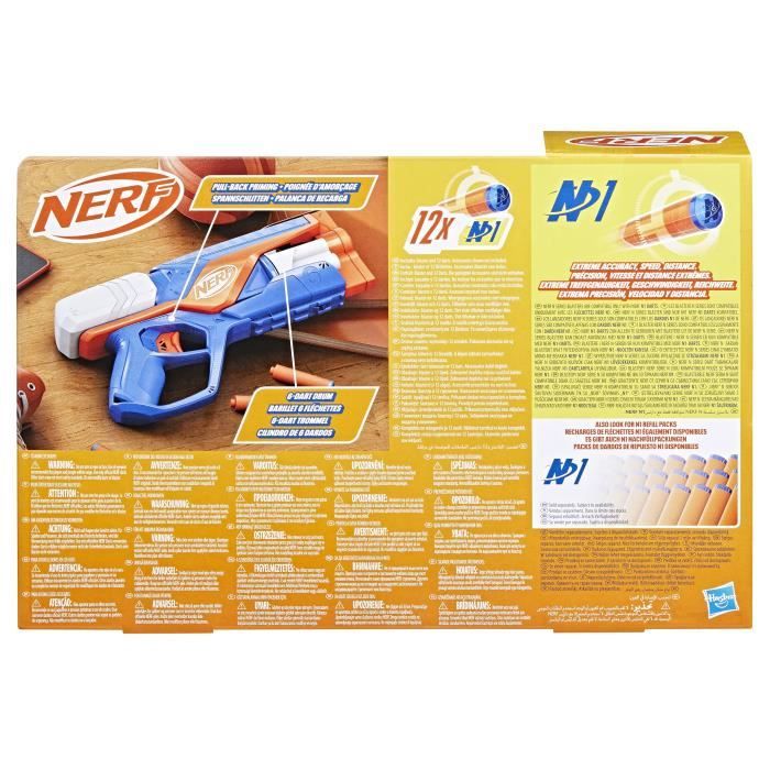 Blaster Nerf N Series Pinpoint - Precision Longue Portée Avec 18 Fléchettes, Dès 8 Ans