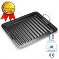 CONFO® Accessoires de barbecue poêle à griller poêle à frire antiadhésive outils de barbecue en plein air support de barbecue-0