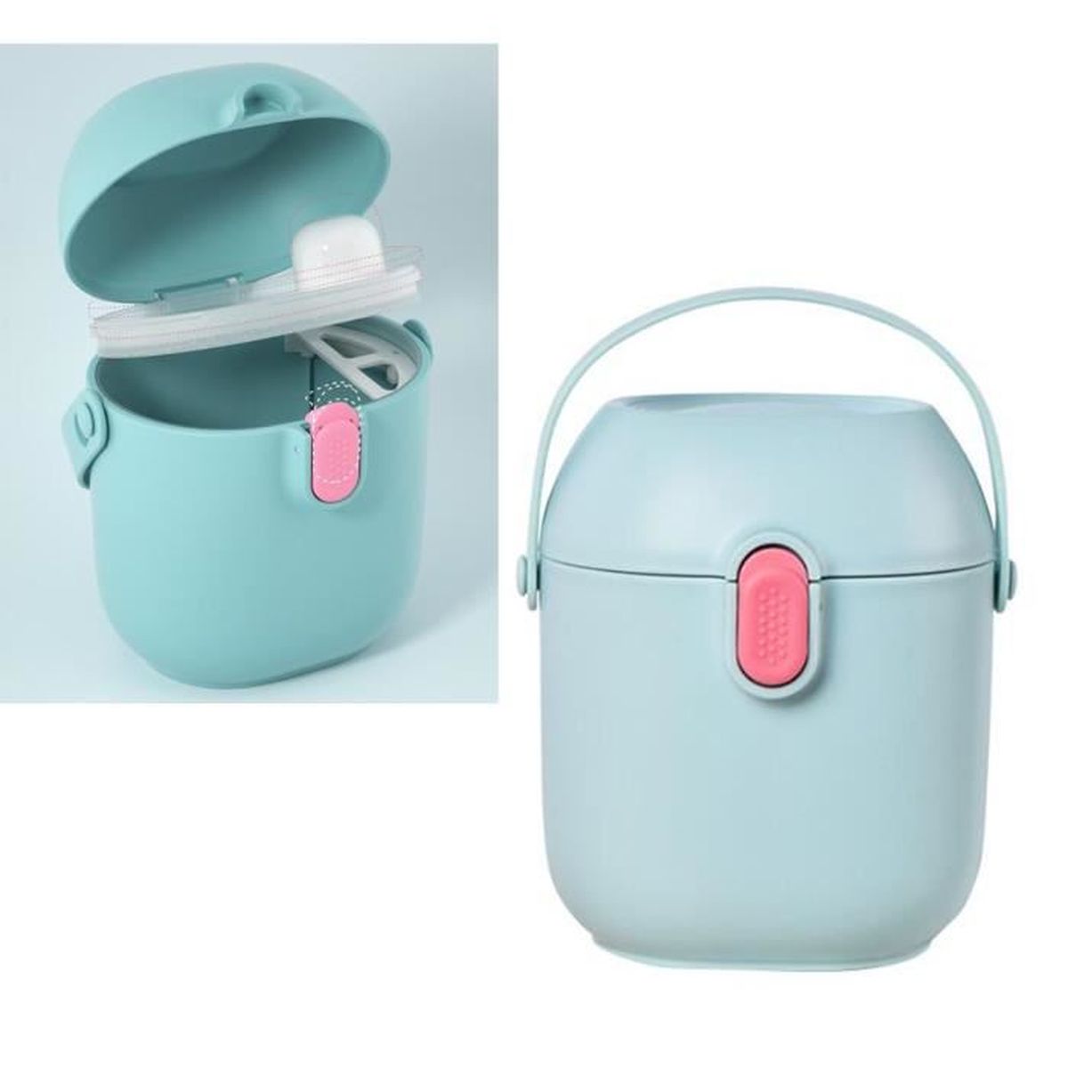 Boîte doseuse de lait bébé,Boîte Doseuse à Poudre de Lait,Boîte de Lait en Poudre Portable