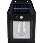 BRAND Applique Murale Solaire D'Extérieur En Tungstène Avec Capteur De Lumière Led Étanche Pour Jardin, Cour Arrière[Z2545]