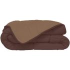 TOISON D'OR CALGARY Couette chaude Microfibre 400g/m² Choco & Moka 200x200cm