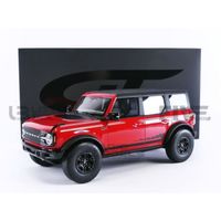 Voiture Miniature de Collection - GT SPIRIT 1/18 - FORD Bronco 4 Doors WildTrack - Race Red - GT360