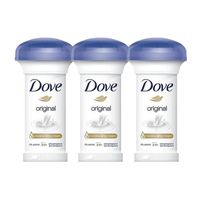 Dove Mushroom Original Cream Stick Deodorant Antiperspirant Alcohol Free Pour Elle Lot de 3 x 50 ml