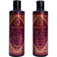 LISSAGE NOIA HAIR - INDIAN LISS -HUILE D'AMLA ,CAVIAR & GINSENG INDIEN - PROTEIN GOLD - 2 X120ML