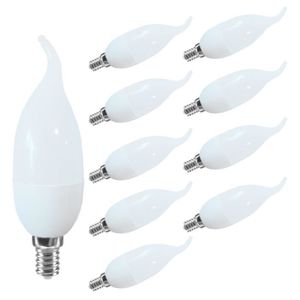AMPOULE - LED Ampoule LED E14 5W Blanc Froid 6500K Flame Tip Can