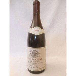 VIN ROUGE bourgogne michel bouzereau rouge 1989 - bourgogne 