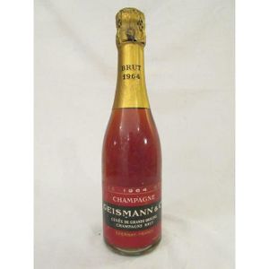CHAMPAGNE 37,5 cl champagne geissman brut pétillant rosé 196
