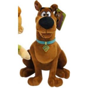 PELUCHE Peluche - Scooby Doo - 27 cm - Assis - Norme CE