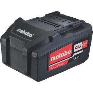 BATTERIE MACHINE OUTIL Batterie Li-Power 18V 5.2Ah Metabo - Boîte carton
