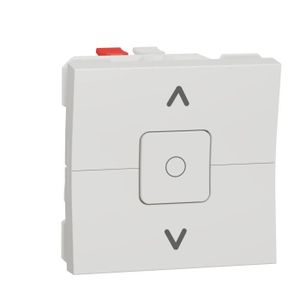 VOLET ROULANT Unica - Interrupteur Volet-Roulant - 3 Touches - 6A - 2 Mod - Blanc - Méca Seul - Nu320818[n1715]