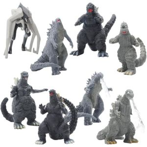 Figurine décor gâteau Ensemble De Figurines Godzilla, Figurines Godzilla