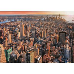 PUZZLE Puzzle 1000 pièces - Clementoni - Coucher de soleil à New York - Paysage et nature - Adulte