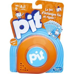 JEU SOCIÉTÉ - PLATEAU HASBRO GAMING - PIT, le Jeu de Cartes - Jeu de soc JEU SOCIÉTÉ - PLATEAU HASBRO GAMING - PIT, le Jeu de Cartes - Jeu de soc