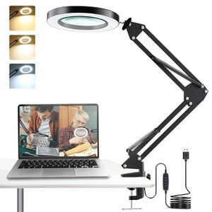 Yctze Lampe à Cils pour Extensions de Cils, Lampadaire Demi-Lune Ro