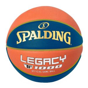 BALLON DE BASKET-BALL Balllon de basket Spalding TF-1000 Legacy Sz7 - orange/bleu - Taille 7