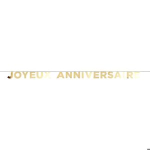 Bannière Joyeux Anniversaire TOYVENTURES - Vert Foncé Et Clair, 13 Drapeaux Papier Avec Ruban
