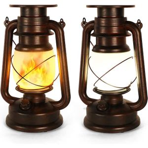 LAMPE - LANTERNE Lanterne Solaire Extérieure, 2 Pièces Lampe Tempet