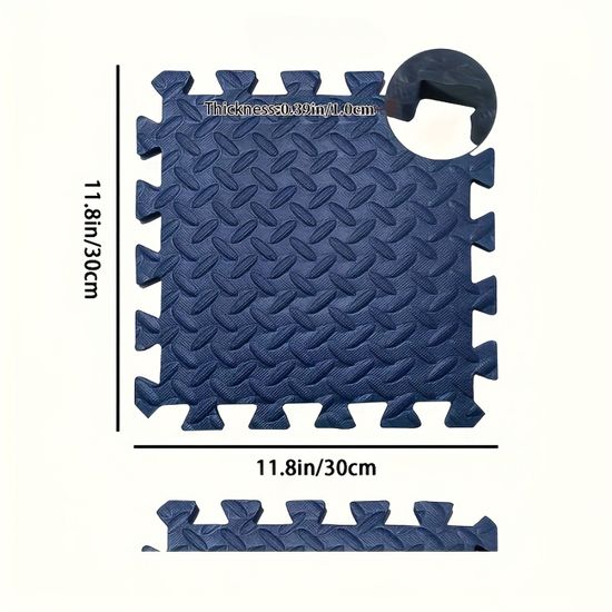 Tapis De Sport Ultra épais Kaytan - 180x58x1cm - Mousse - Yoga Fitness Gym