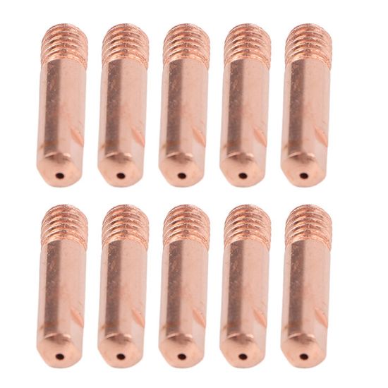 Lot De 32 Consommables Soudure MIG Pour Torche UNIMIG SB24/MB24 - Embouts Contact 0,8 Mm, Porte-embouts, Buses
