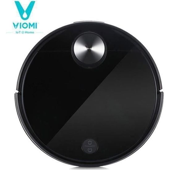 XIAOMI Aspirateur Robot VIOMI V3 Silencieux à Chargement Automatique avec 4900mAh Batterie et 2600Pa Noir