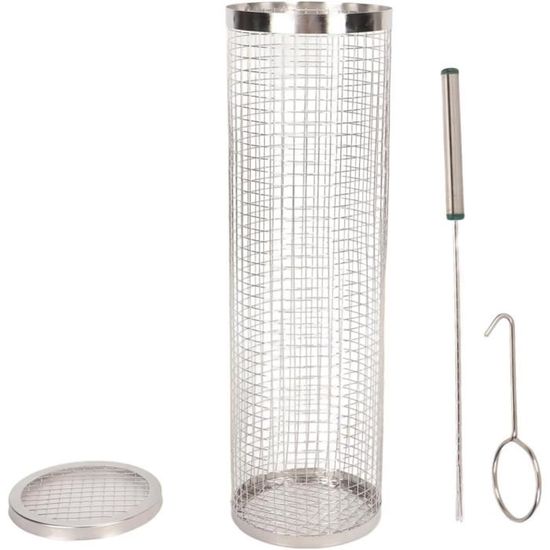 Panier De Gril Roulant, Panier À Griller Roulant En Acier Inoxydable