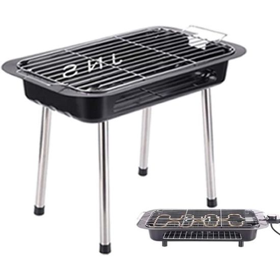 Wëasy Barbecue Electrique BBQ GBE40, Grill de Table Multifonction