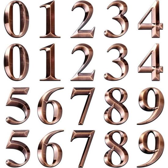 Lot De 20 Numéros De Table De Mariage Avec Base Robuste Pour Décoration