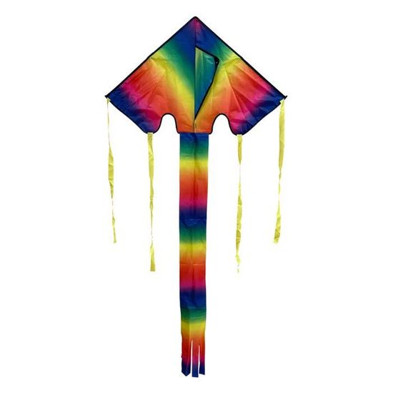 Mini cerf-volant arc-en-ciel avec logiciel de cerf-volant coloré Flying