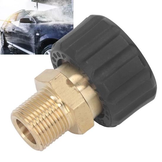 Adaptateur Pour Nettoyeur Haute Pression - Connecteur M18x1.5 Vers 16mm G3/8 - Neuf
