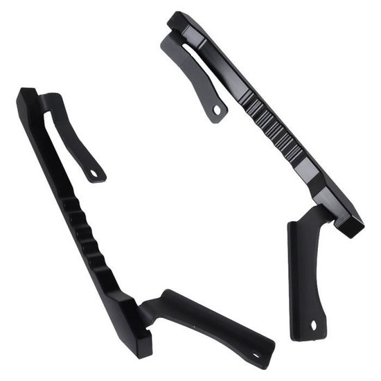Kit Accoudoir Passager Moto Pliable - Support Confort Pour Boîte Arrière Aluminium