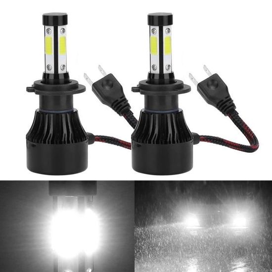 EBTOOLS 2x Ampoules LED Feux De Brouillard H27W/2 881 - 600LM Blanc 6500K 12V