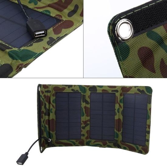 5W 5V Petit Panneau Solaire Avec USB DIY Monocristallin Silicon Cell Imperproof Camping Portable Portable For Bank Mobile Phone 87155947