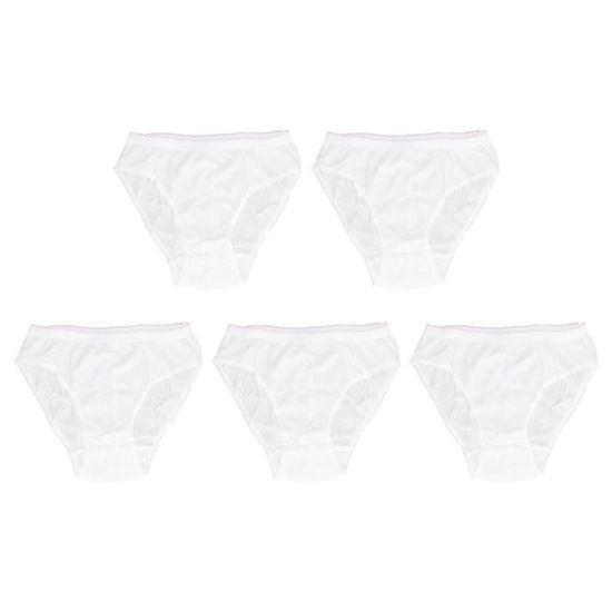 Culottes Jetables Femme Lot De 7 Pièces - Non Tissé Respirant - Pour Voyage, Hôpital, Post-partum - Taille L à XXL