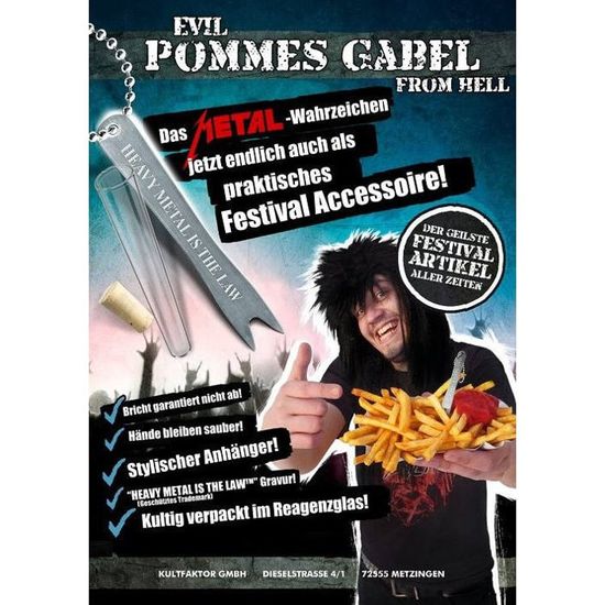 Fourchette Pour Frites Heavy Metal Achat Vente Kit De Decoration Cdiscount Fourchette Pour Frites Heavy Metal Achat Vente Kit De Decoration Cdiscount