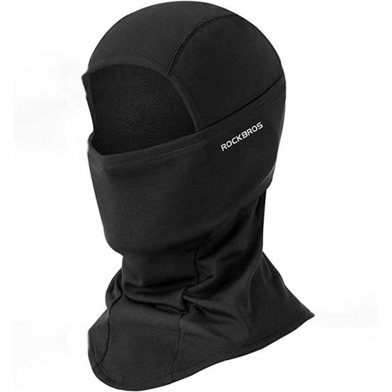 Balaclava Polaire Cagoule Hiver Moto ROCKBROS Polaire, Coupe