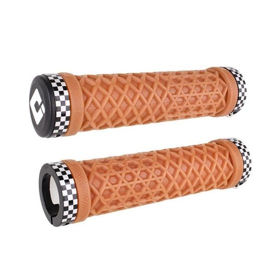 Poignées De Guidon OURY Caoutchouc V2 Grip Lock-on 33 Rouge Candy