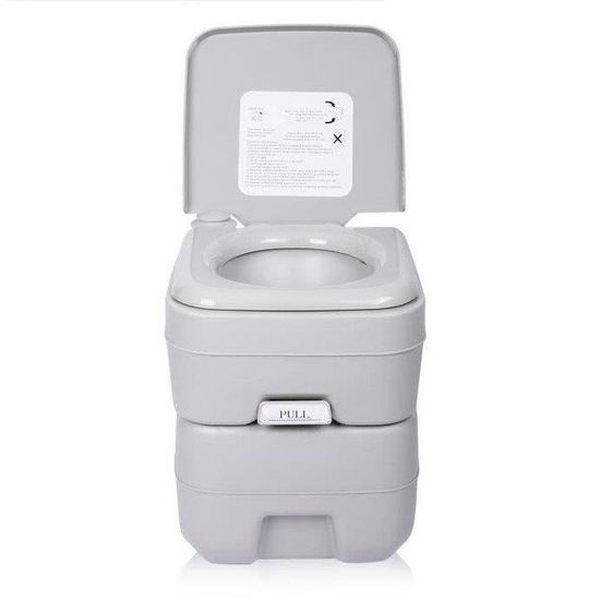 20L Toilette Portable LANGRIA-WC Toilette Chimique-35x40.5x43cm-Conception  Sans Fuites pour Camping - Cdiscount Bricolage