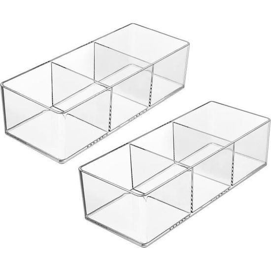 Rangement lunettes de soleil 8 slots, organiseur gris pour dressing Rangement lunettes de soleil 8 slots, organiseur gris pour dressing