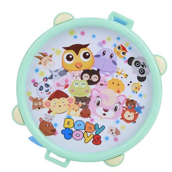 Jouets d'instruments de musique pour enfants, tambour Compact, aire de