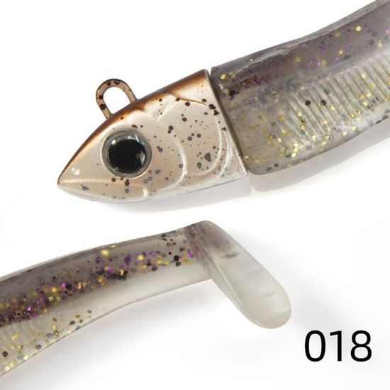 Ancien Leurre De Pêche Au Méné - Corps Transparent - Vintage USA
