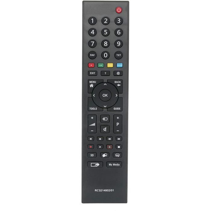 VINABTY RC3214802/01 Télécommande de Remplacement pour GRUNDIG TV 32cle5407sg 48cle5427bg 48 VLE 666 BL 22 vle 521 SG 22 vle 4400 WM 22 vle 4421 BF 22 vle 4520 b f22 vle 5400 BN 22 vle 5421 BG 22 vle