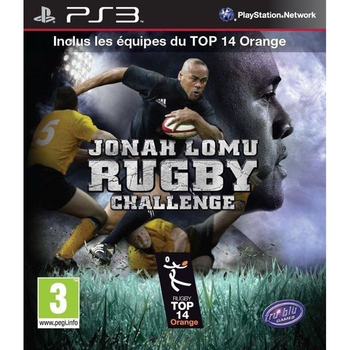 JONAH LOMU RUGBY CHALLENGE / Jeu console PS3