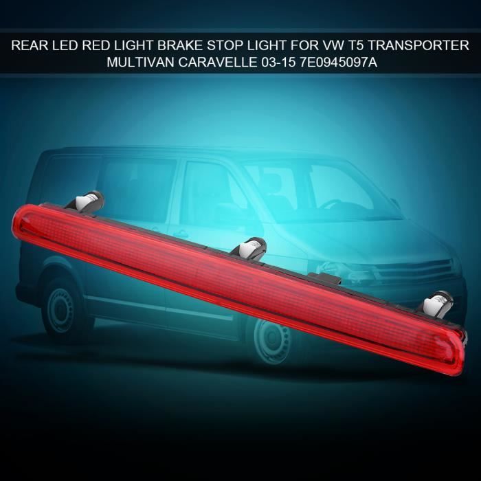 Feu arrière feu stop LED rouge pour VW T5 Multivan Transporter 03-15 7E0945097A--HEN
