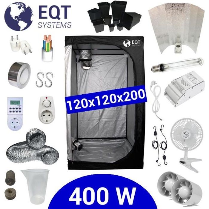 Pack Tente 400W 120x120 - ETI + Supacrop