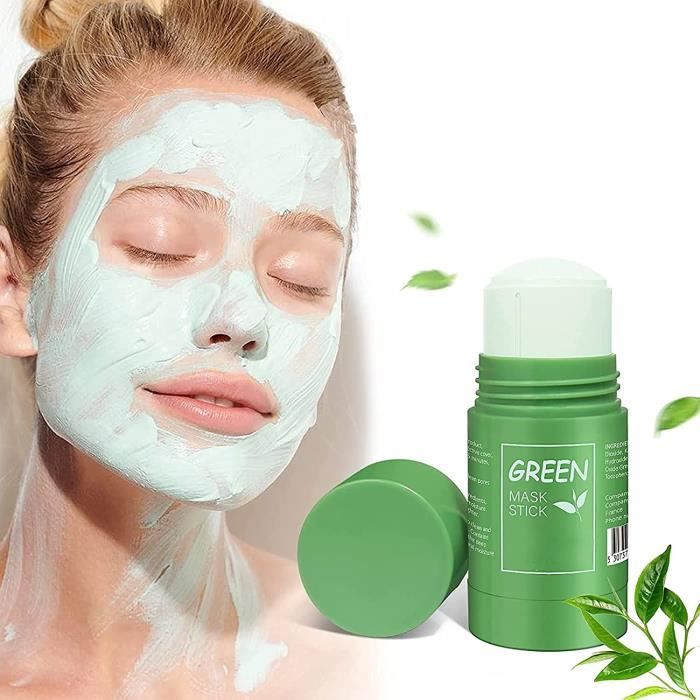 Green Tea Cleansing Mask For Blackheads,Green Tea Mask Stick-Deep Clean Pores,Poreless Deep Cleanse Mask Stick Women & Men (1PCS)