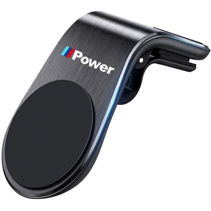 En métal Support De Téléphone Magnétique Pour Voiture Pour BMW puissance M M3 M5 X1 X3 X5 X6 E90 E91 E92 E93 bmw m black -XUNI4101