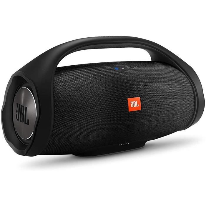 JBL Boombox Enceinte Portable - Son Ultra Puissant - Modes de Son Intérieur & Extérieur - Autonomie 24 hrs - Étanche pour Piscine &